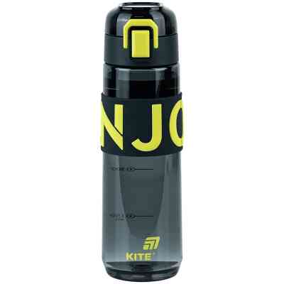 Бутылка для воды Kite 680 мл чорно-жовта (K25-1233-1) Винница