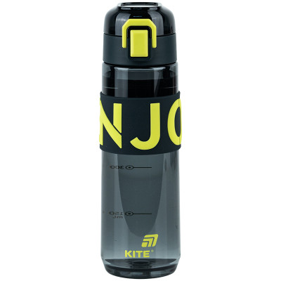 Бутылка для воды Kite 680 мл чорно-жовта (K25-1233-1) Винница - изображение 1
