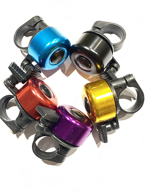 Дзвінок велосипедний (фіолетовий) (mod:278F) Мукачево - фото 1