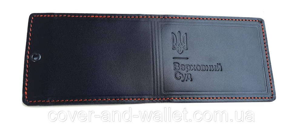 Шкіряна обкладинка Верховний Суд Київ - фото 6