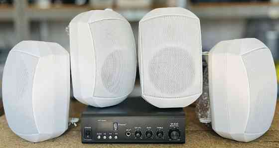 Комплект акустики для кафе, кофейнярные, мазина,фастфуд. Харьков