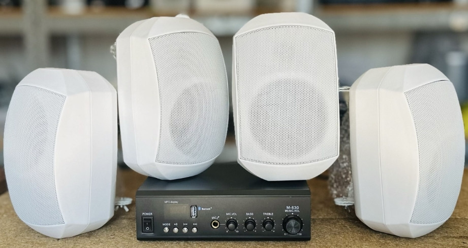 Комплект акустики  для кафе , кавʼярні, мазину ,фастфуд. Харків - фото 3