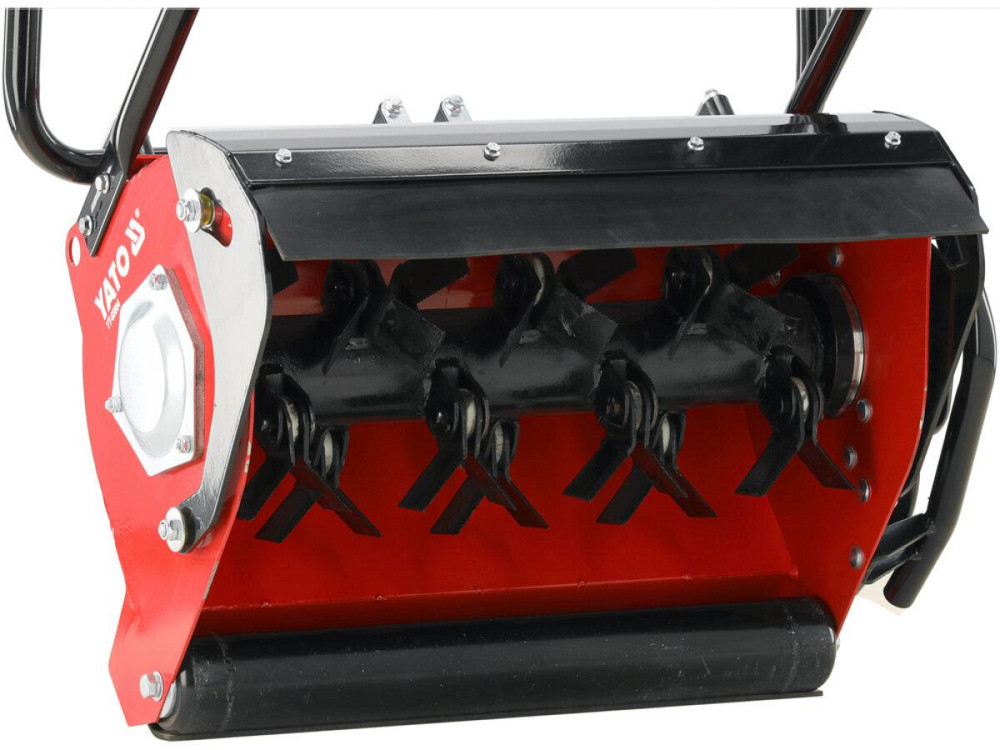 Косарка причіпна до мотоблоків YT-85850,YT-85851 YATO:ширина різу-60 см,висота різу-12-100 мм,28 лез Одеса - фото 1