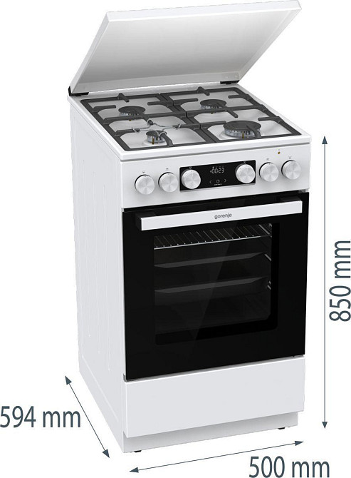 Плита Gorenje GK5C42WF-B ( 16210 ) Харків - фото 2