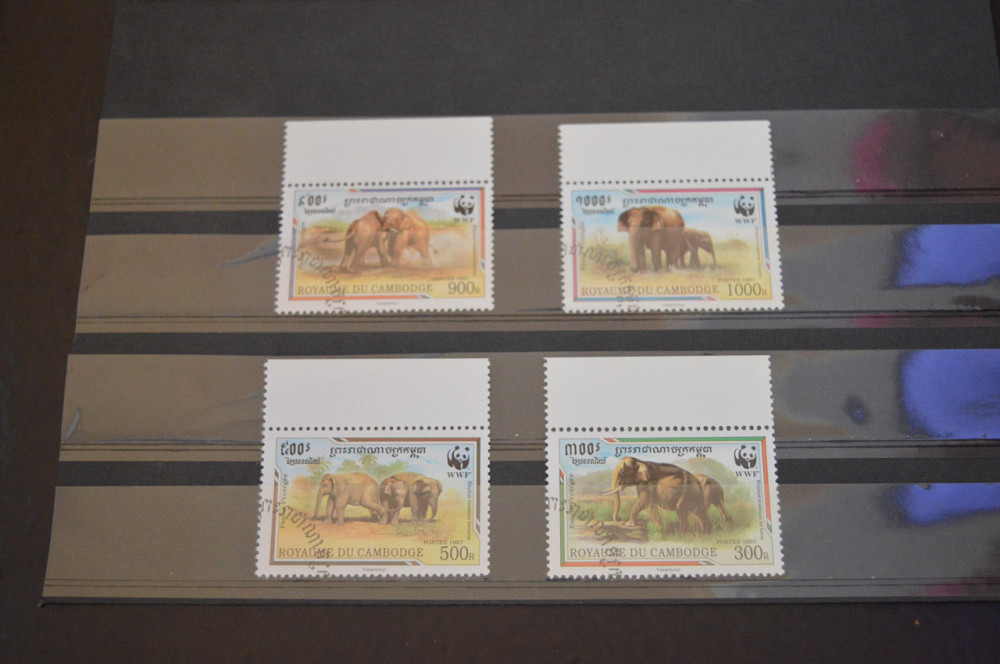 Марки. Серия. Камбоджа (гаш.) Полтава - изображение 1