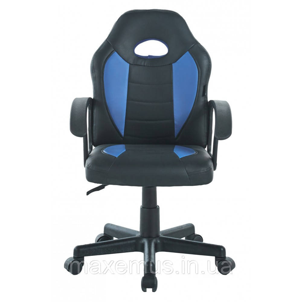 Крісло офісне геймерське Bonro B-043 геймерський стілець комп'ютерний синій Мостиська - фото 4