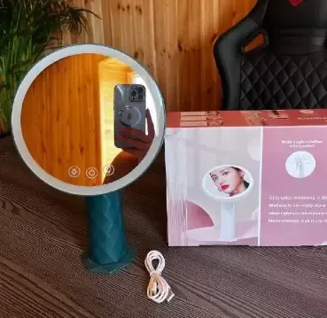 Зеркало-ночник с подсветкой LED TVT-09 круглое Коломия - фото 5