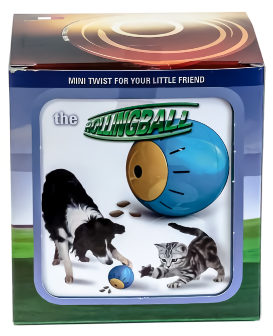 Іграшка для ласощів Rolling Ball для собак та кішок, 12.5 см Вінниця - фото 6