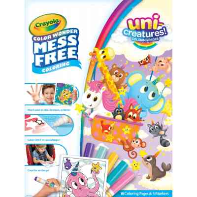 Набір для творчості Crayola Color Wonder Єдинорогі створіння Розмальовка (919069.018) Вінниця