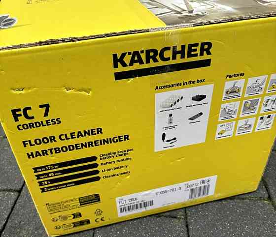 Електрошвабра KARCHER FC 7 Cordless (1.055-701.0) Харків