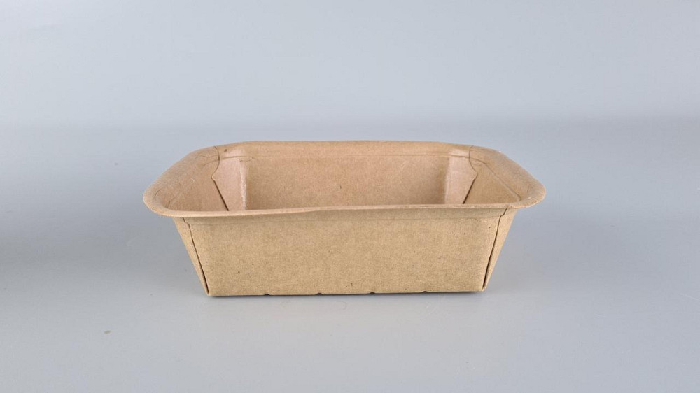 Лоток з харчового картону "KRAFT" 600 мл 187 *137*50 (25 шт) Харків - фото 2