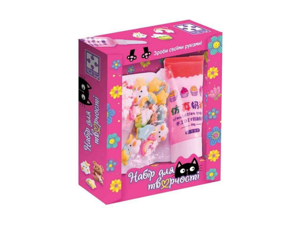 Набір для творчості Клей з кабашонами. Ведмедик мікс VT4600-03 ТМ VLADI TOYS Київ - фото 1