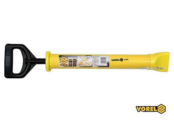 Шприц для нанесення будівельних сумішей VOREL: корпус Ø=60мм, сопло 85x20 мм. l=66мм, пластиков [24] Одеса