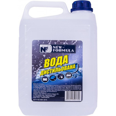 Вода дистиллированная NEW FORMULA 5л (4820215591799) Винница - изображение 1