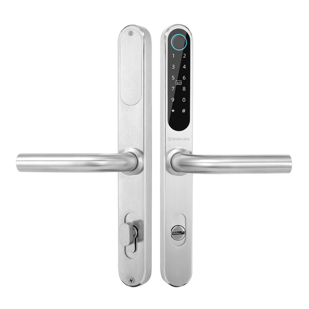 Умный дверной биометрический замок SEVEN LOCK SL-7761BF Киев - изображение 2