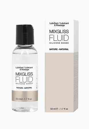 Лубрикант на силиконовой основе MixGliss FLUID NATURE (50 мл) без запаха Sex Aura Киев