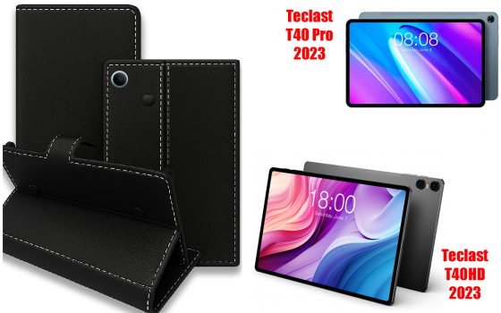 Книжка-трансформер для планшета Teclast T40 Pro 2023, T40Hd 2023, колір Black Київ