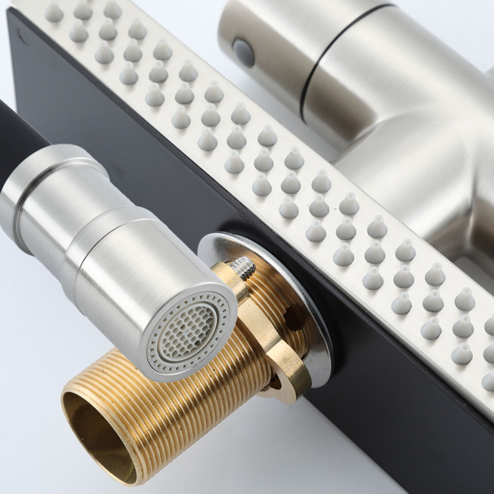 Смеситель для кухни под фильтр GAPPO G4098-5 гибкий, с функцией 