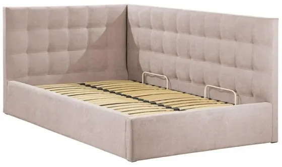 Кровать Chester Standart с боковой спинкой 120 x 200 см Rosto 13 Мокко Киев