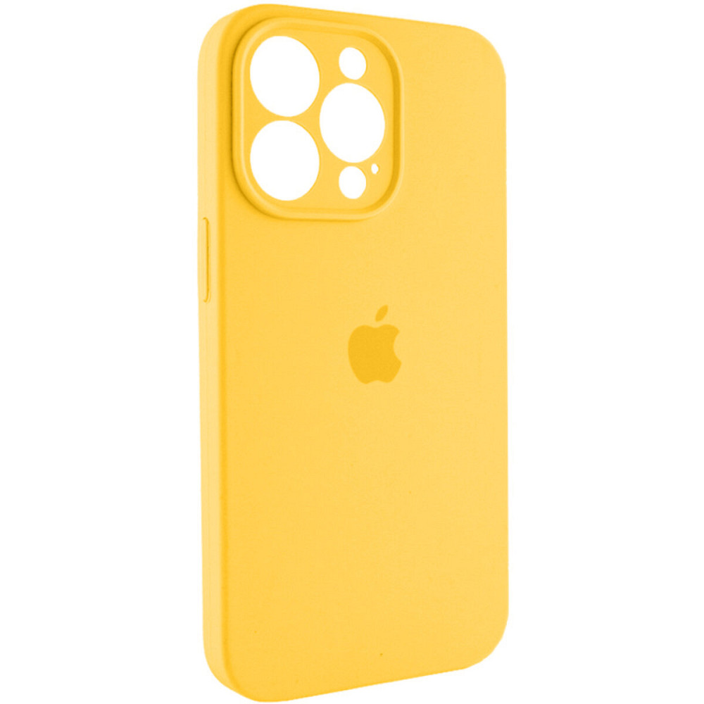 Чохол для смартфона Silicone Full Case AA Camera Protect for Apple iPhone 15 Pro 56,Sunny Yellow Киев - изображение 2