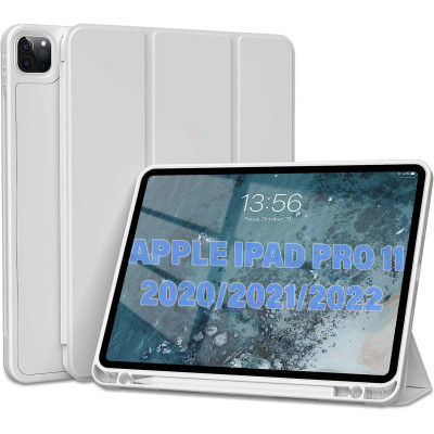 Чехол для планшета BeCover Tri Fold Hard TPU Apple iPad Pro 11 2020/2021/2022 Gray (711111) Винница - изображение 2