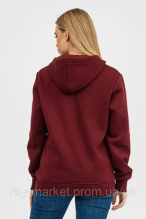 Набір жіночий худі утеплене 2шт RAY BASIC Бежевий/Бордовий (U0401W-Cream-Burgundy) S Київ - фото 5