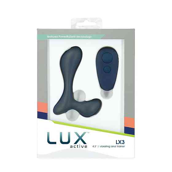 Вибромассажер простаты Lux Active LX3 Vibrating Anal Trainer, пульт ДУ Sex Aura Киев