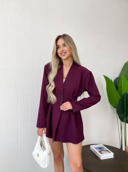 Стильний костюм шорти та жакет Одеса - фото 4