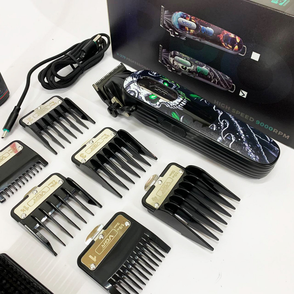 Професійна бритва-машинка для стрижки волосся, Багатофункціональний тример для стрижки волосся і тіла SN-24 Львів - фото 12