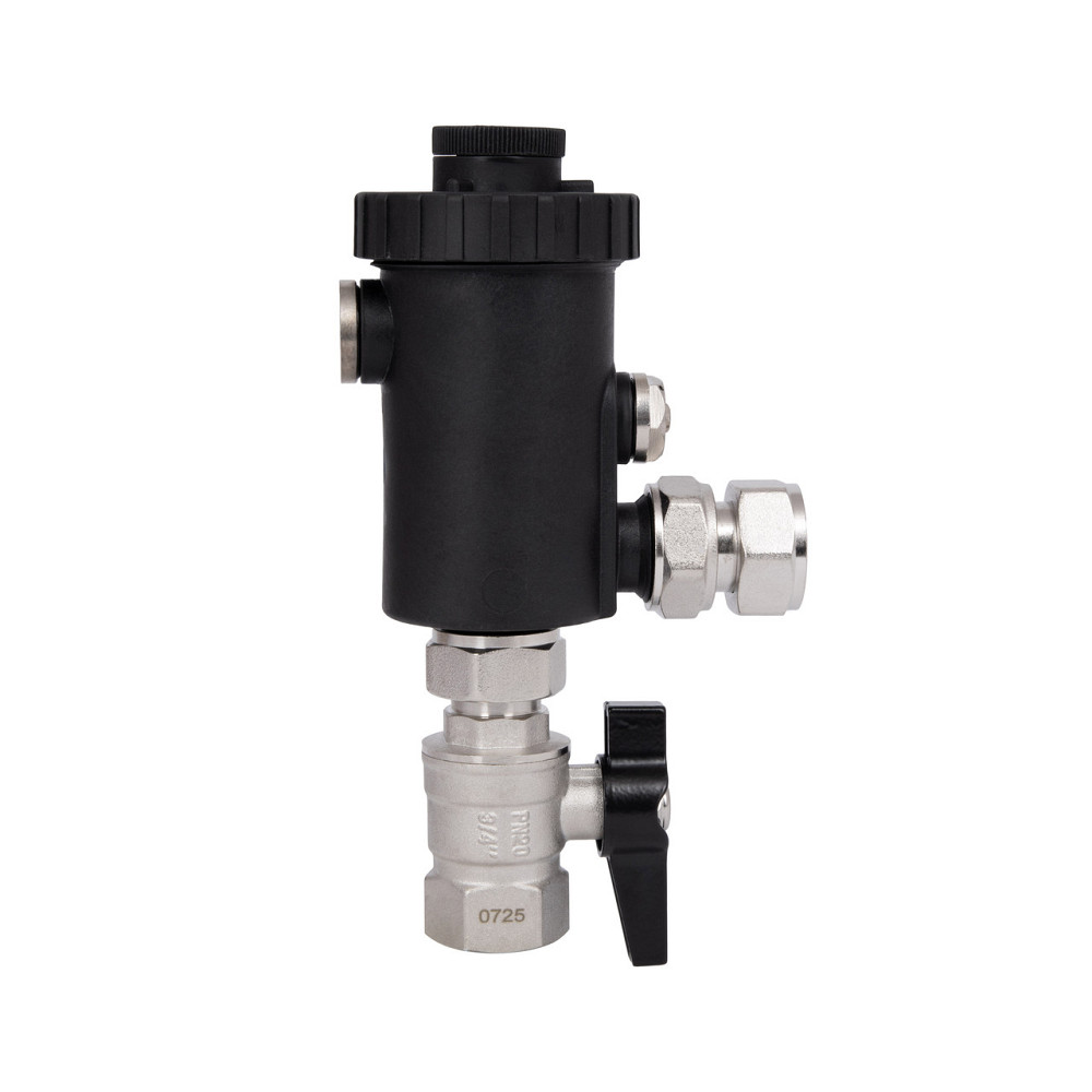 Фільтр-дешламатор Thermo Alliance Forte 3/4", кутовий (магнітний шламоуловлювач) TAF420G20 Київ - фото 1