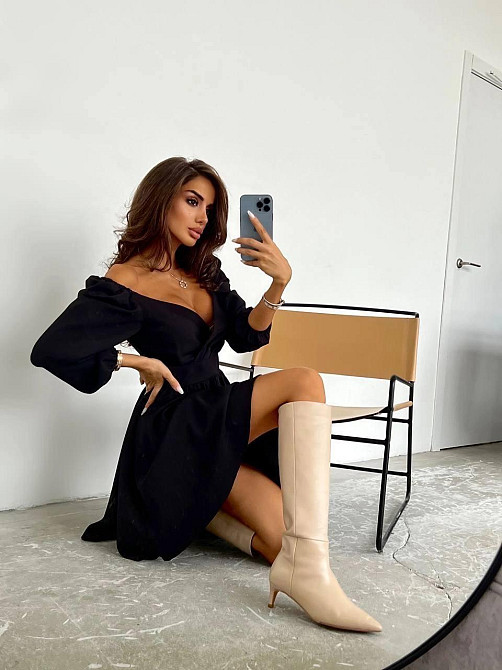 Женское романтическое вечернее мини платье Одесса - изображение 4