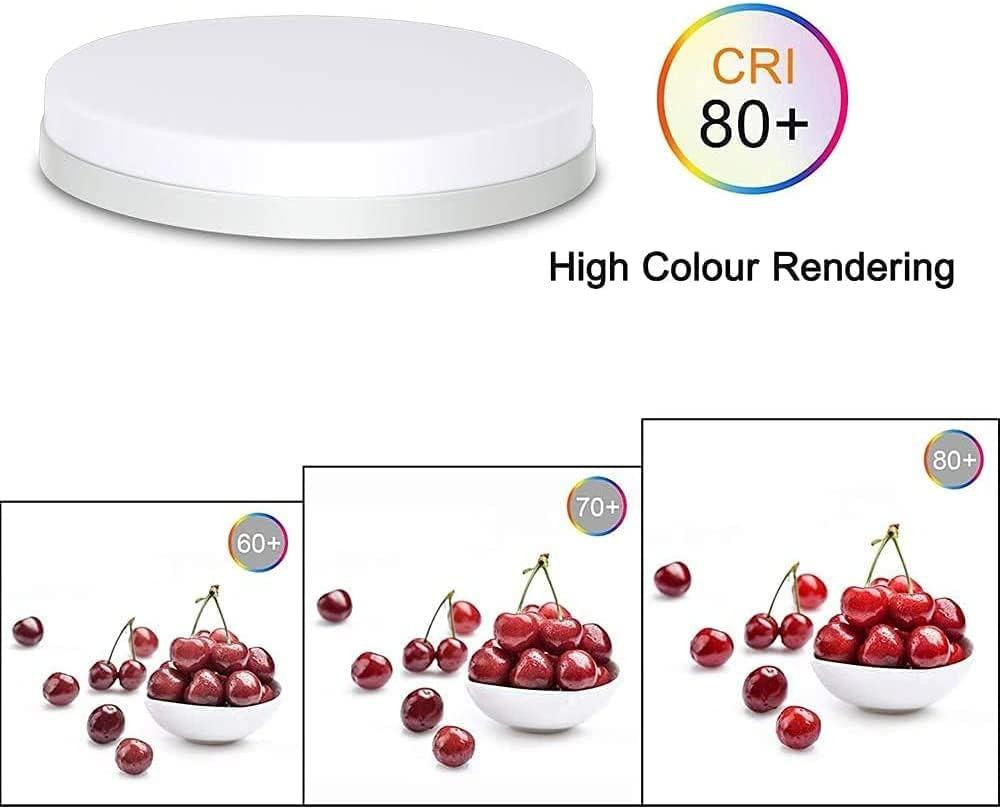 Светильник потолочный круглый LED 23 см, 36W, холодный белый свет 6500K, встроенная светодиодная лампа, люстра Киев - изображение 2