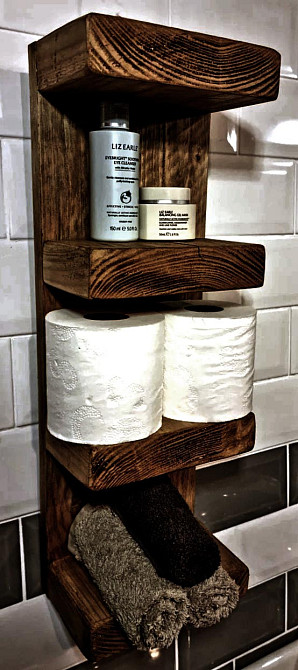 Полиця для ванної "Цилові" капучино Миколаїв - фото 1