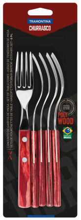 Виделка столова Tramontina Barbecue Polywood (6882434) Київ