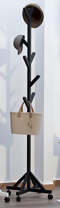 Стійка вішалка для одягу "Влас" венге Миколаїв - фото 1