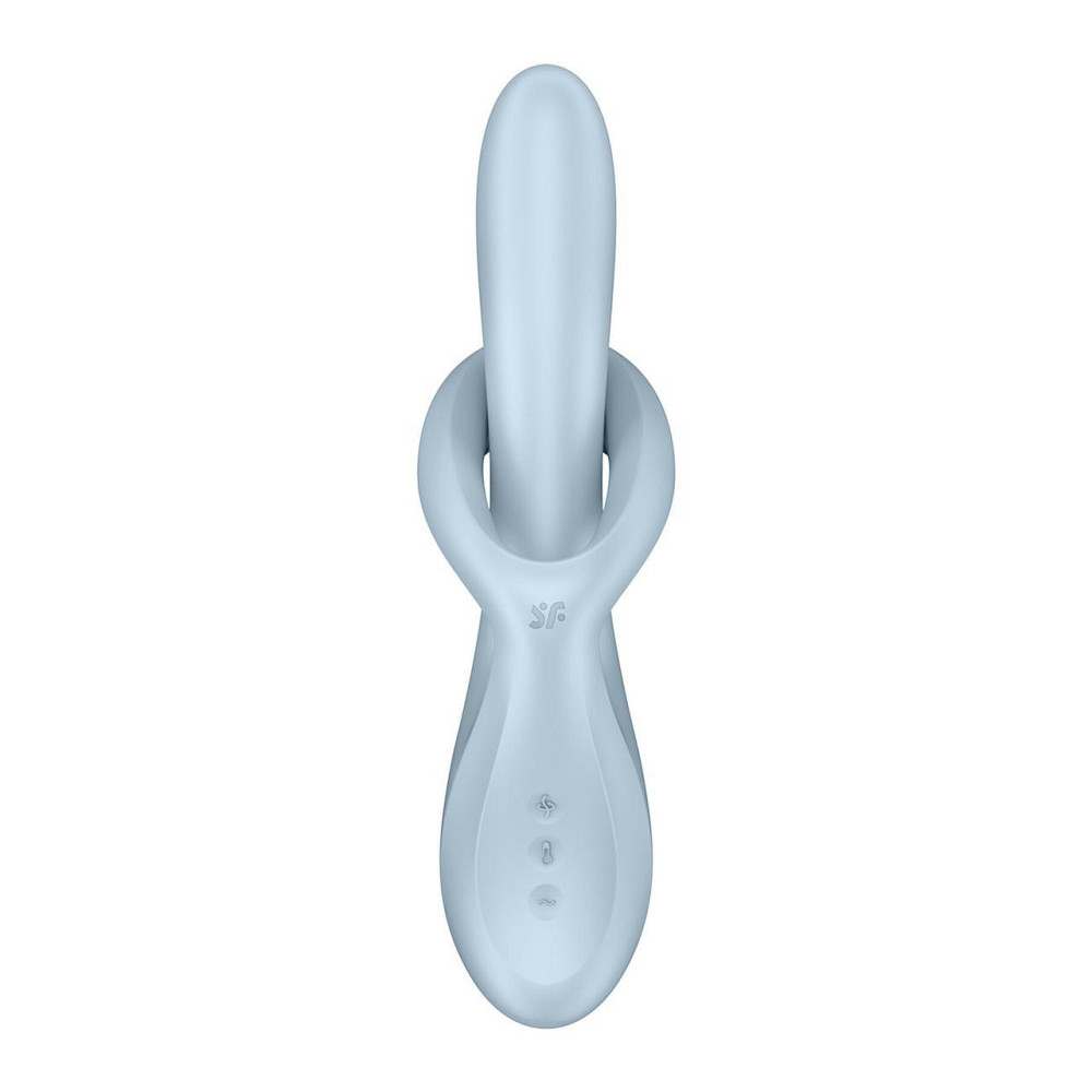 Вібратор з ротацією Satisfyer Heat Flex 4 Blue, підігрів до 39°C Sex Aura Київ - фото 5