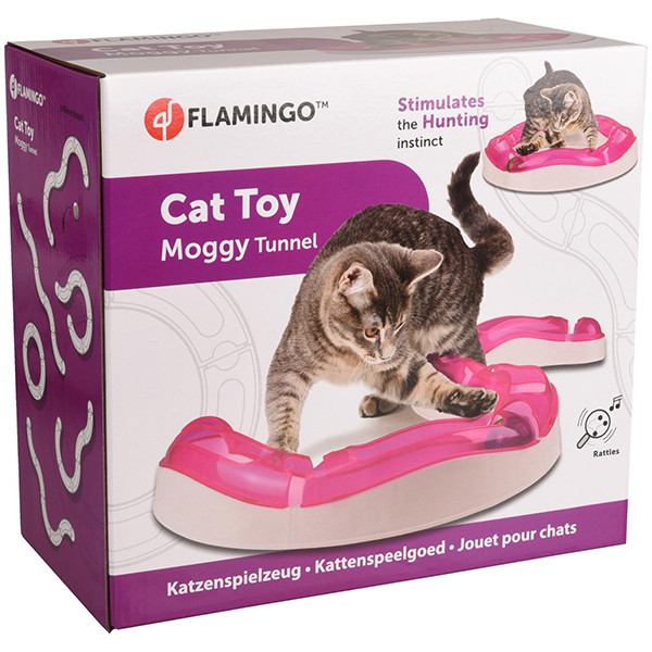 Flamingo МОГГІ (MOGGY TUNNEL) інтерактивна іграшка для котів Київ - фото 1