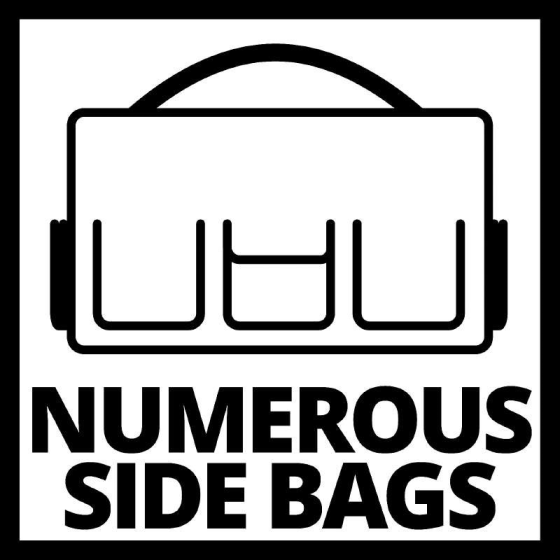 Якісна сумка Einhell Bag 45/29 : вантажопідйомність до 20 кг (4530074) Київ