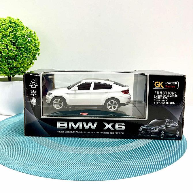 Машинка на радіокеруванні BMW X6 1:28 Біла (866-2802) Чернігів - фото 9