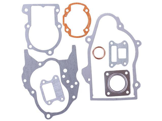 Прокладка двигуна на скутер Dio 35, к-т: 6 шт. + кільце Мукачево - фото 1