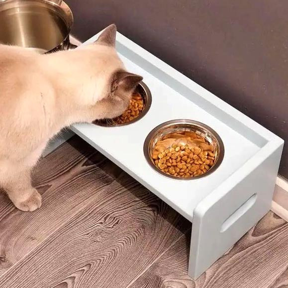 Подставка под миски для кошек 
