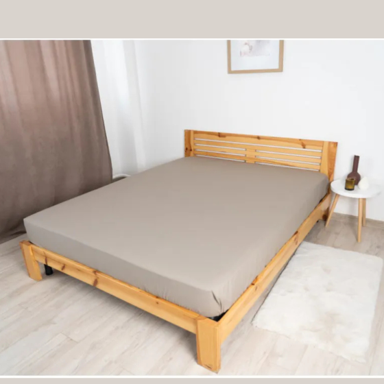 Простирадло на резинці бавовняне євро 180x200 ТЕП Натхнення хакі Одеса