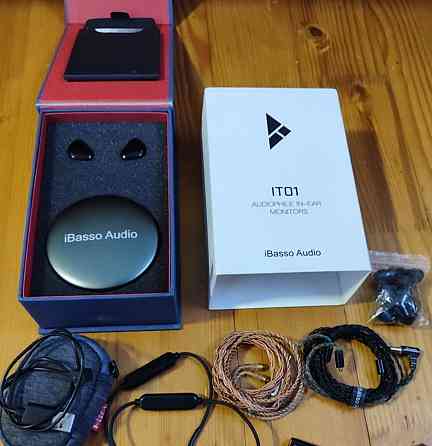 Наушники Комплект Ibasso усилитель FiiO Bluetooth гарнитура . Киев