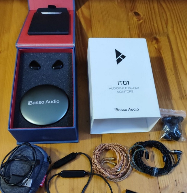 Наушники Комплект Ibasso усилитель FiiO Bluetooth гарнитура . Киев - изображение 4