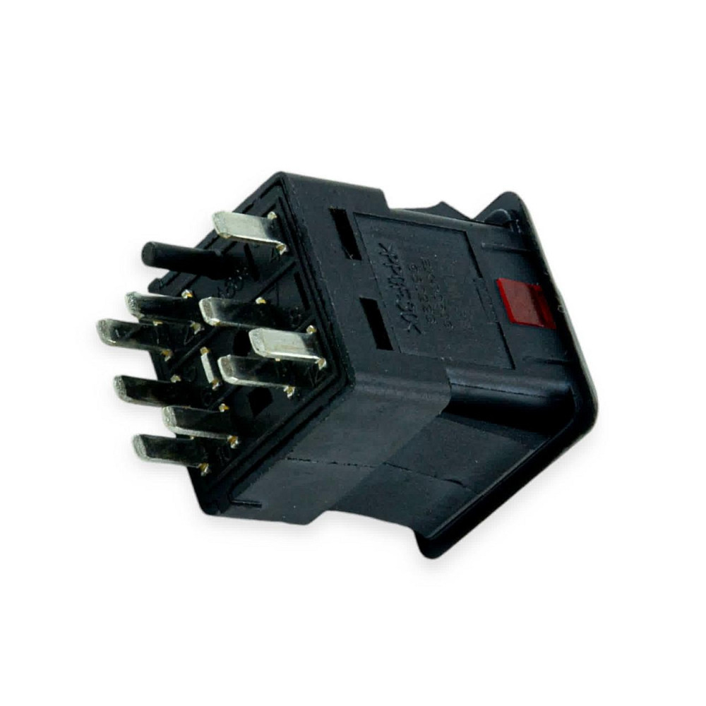 Кнопка сигналізації 2108, 2109, 21099, ЗАЗ 1102 Таврія (9 контактів) Мукачево - фото 1