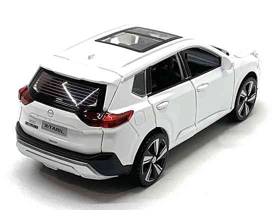 Машина TK Union Group Nissan x trail металопластик 1:32 звук світло інерція Біла (ТК-10415) Чернігів