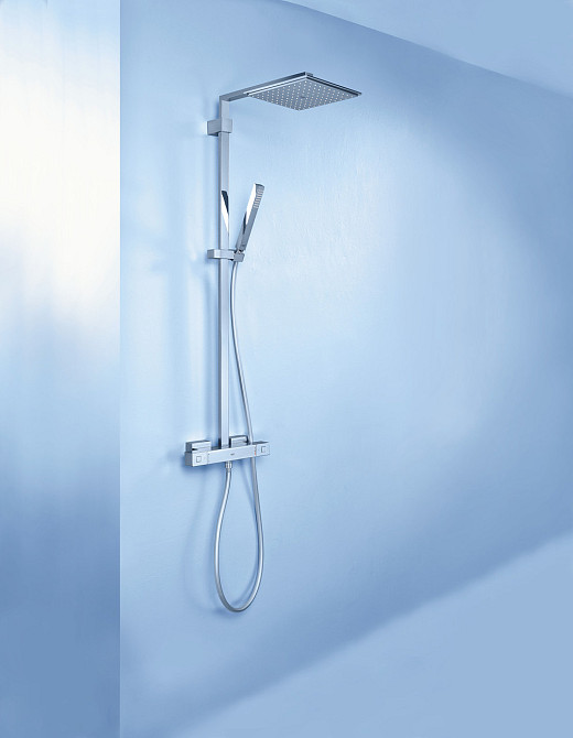 Душова система з термостатом для душа Grohe Euphoria Cube System (26087000) ( 14536 ) ( 12657 ) Харків - фото 6