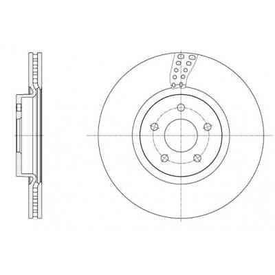 Тормозной диск REMSA 61561.10 Винница
