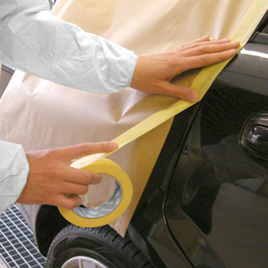 Стрічка малярна APP Standart 30мм х 45м 60*C жовта, 070053 Київ - фото 2