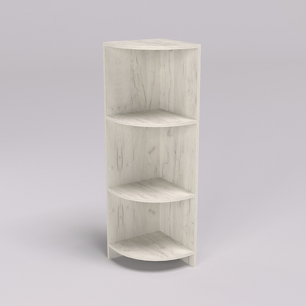 Тумба офисная ОКМ-1 угловая, Дуб Крафт Білий, 320/320/1080 Львов - изображение 2